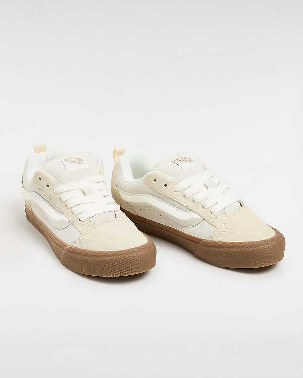 Beige Men Vans Knu Skool Sneakers Canada | VN2435901