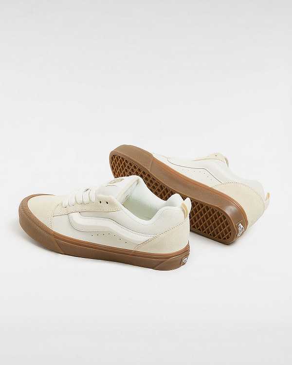 Beige Men Vans Knu Skool Sneakers Canada | VN2435901