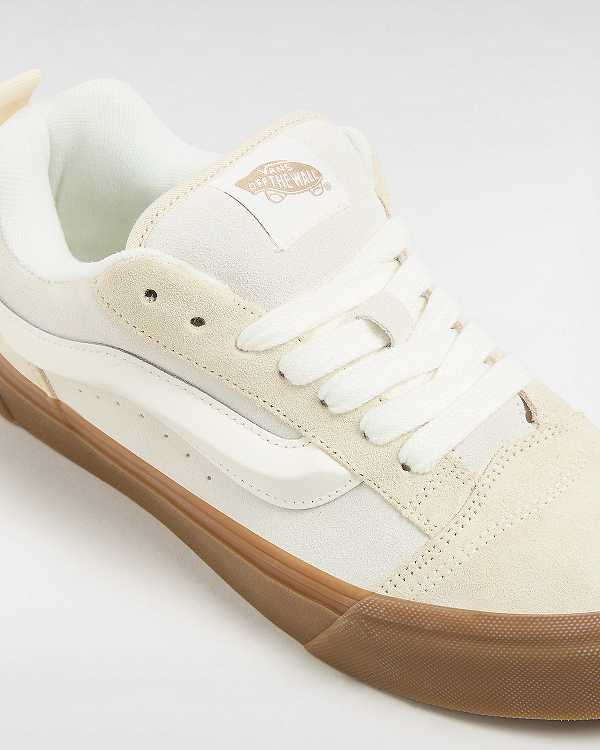 Beige Men Vans Knu Skool Sneakers Canada | VN2435901
