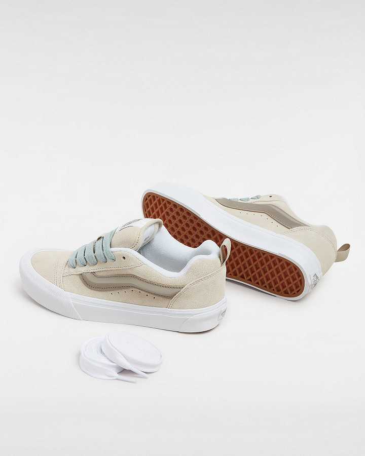 Beige Men Vans Knu Skool Sneakers Canada | VN8214709
