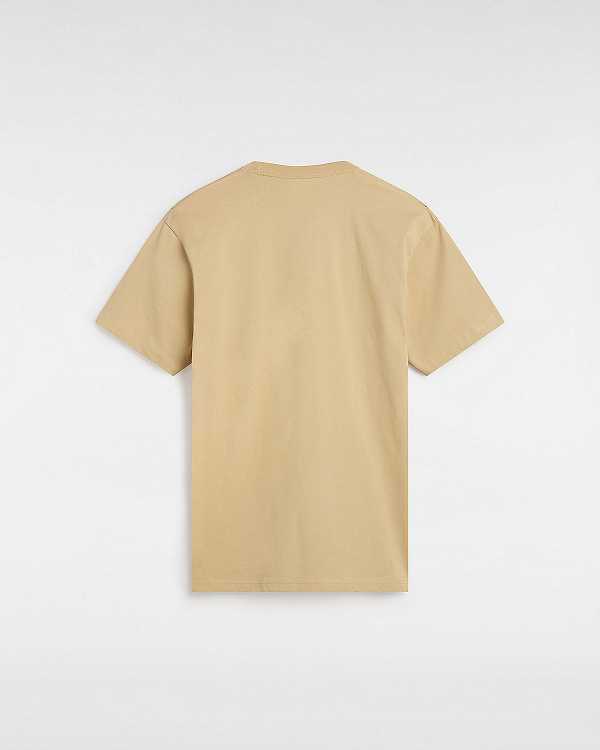 Beige Men Vans Last Remains T Shirts Canada | VN6583704