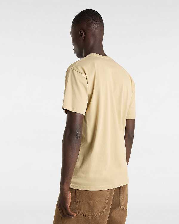 Beige Men Vans Last Remains T Shirts Canada | VN6583704