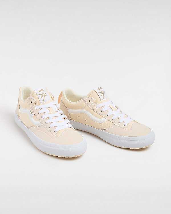 Beige Men Vans Lizzie Low Skate Shoes Canada | VN0293875