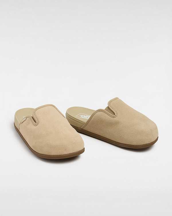 Beige Men Vans MTE Harbour VR3 Mules Canada | VN5947381