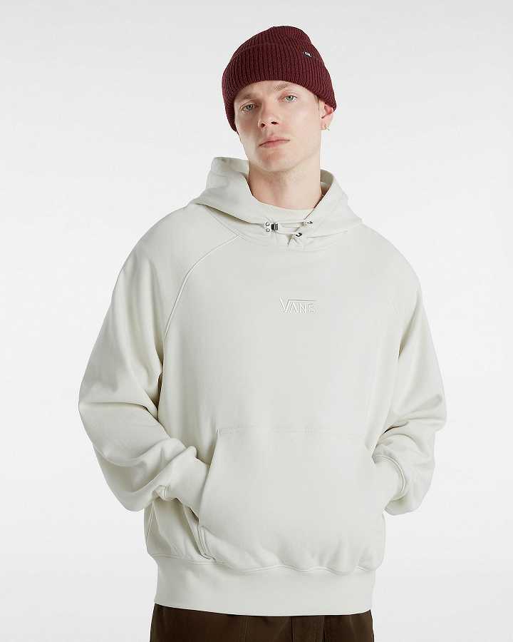 Beige Men Vans Premium Hoodie Canada | VN0856712