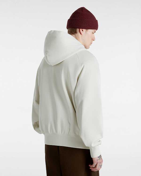 Beige Men Vans Premium Hoodie Canada | VN0856712