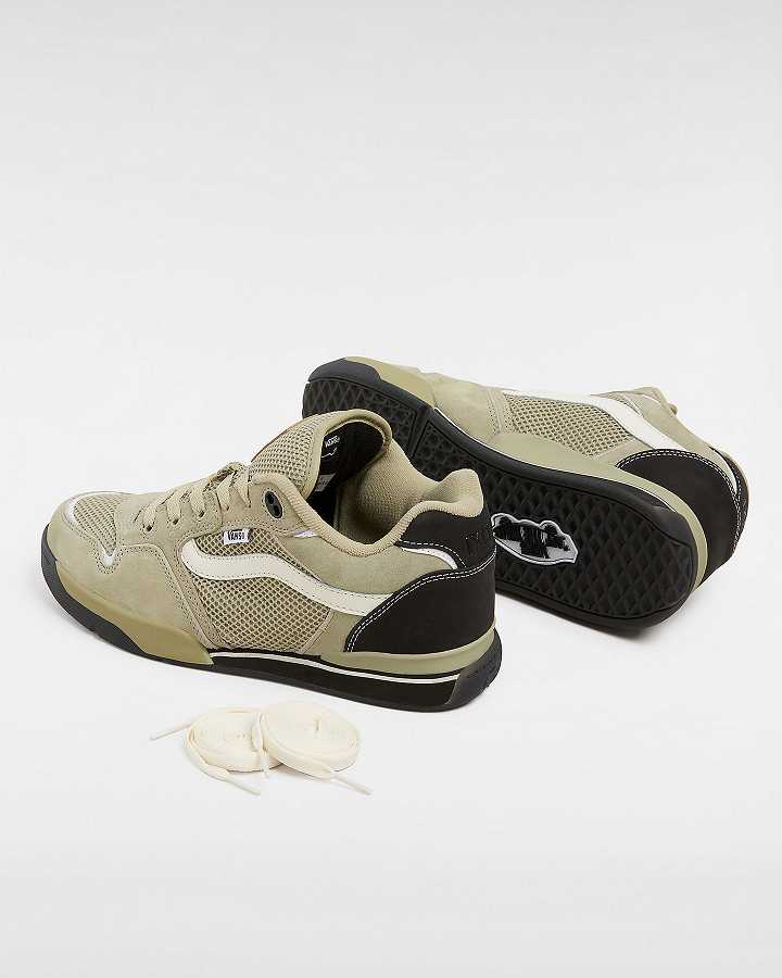 Beige Men Vans Premium Rowley XLT Skate Shoes Canada | VN3810467