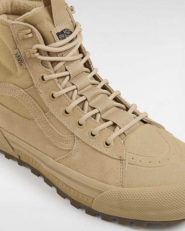 Beige Men Vans Sk8-Hi Gore-tex Shoes Canada | VN2076451