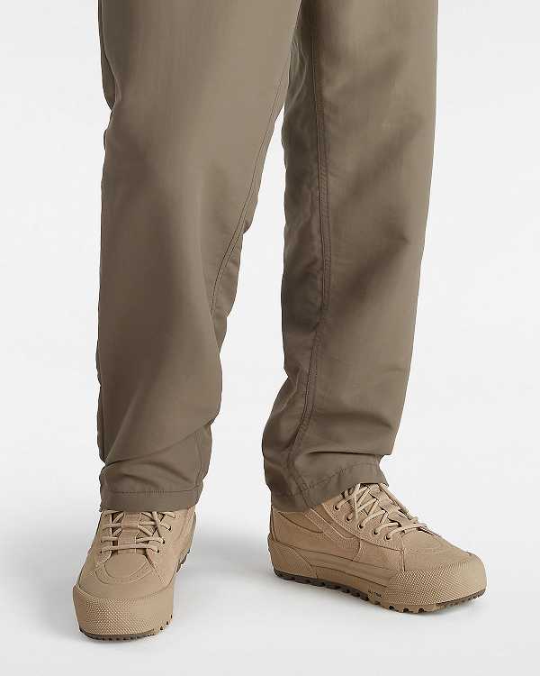 Beige Men Vans Sk8-Hi Gore-tex Shoes Canada | VN2076451
