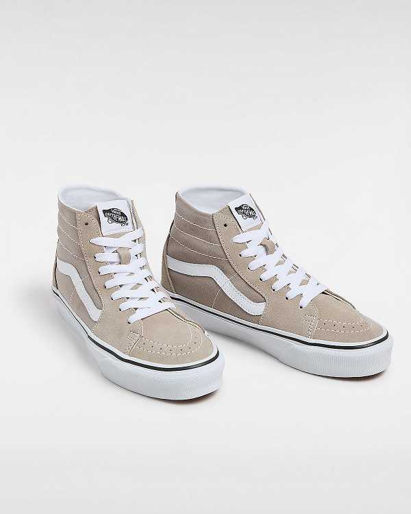 Beige Men Vans Sk8-Hi Tapered Sneakers Canada | VN7503169