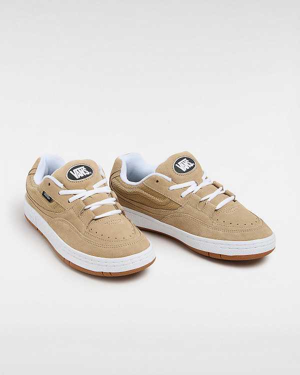 Beige Men Vans Speed LS Skate Shoes Canada | VN7402869