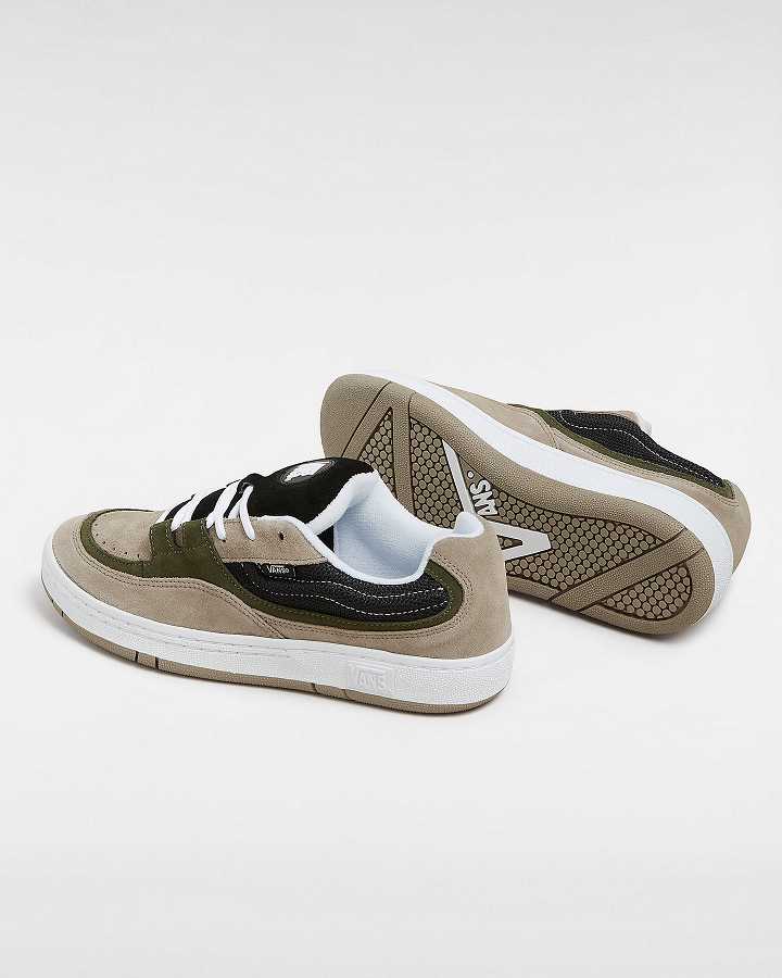 Beige Men Vans Speed LS Skate Shoes Canada | VN7054196