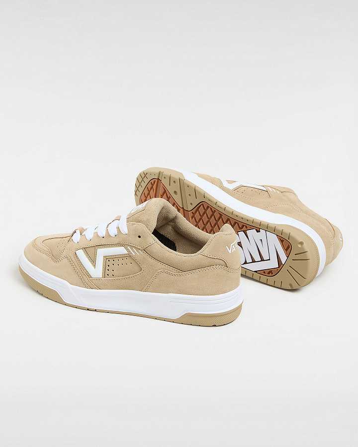 Beige Men Vans Upland Sneakers Canada | VN2397461