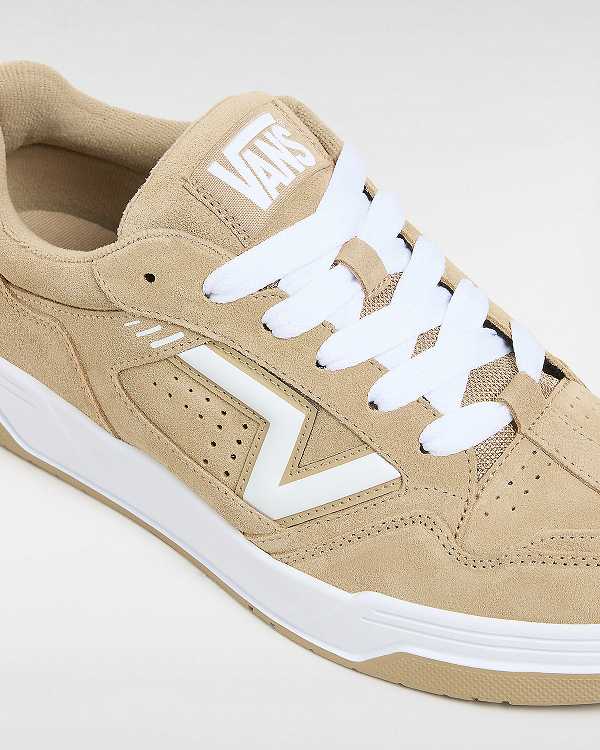 Beige Men Vans Upland Sneakers Canada | VN2397461