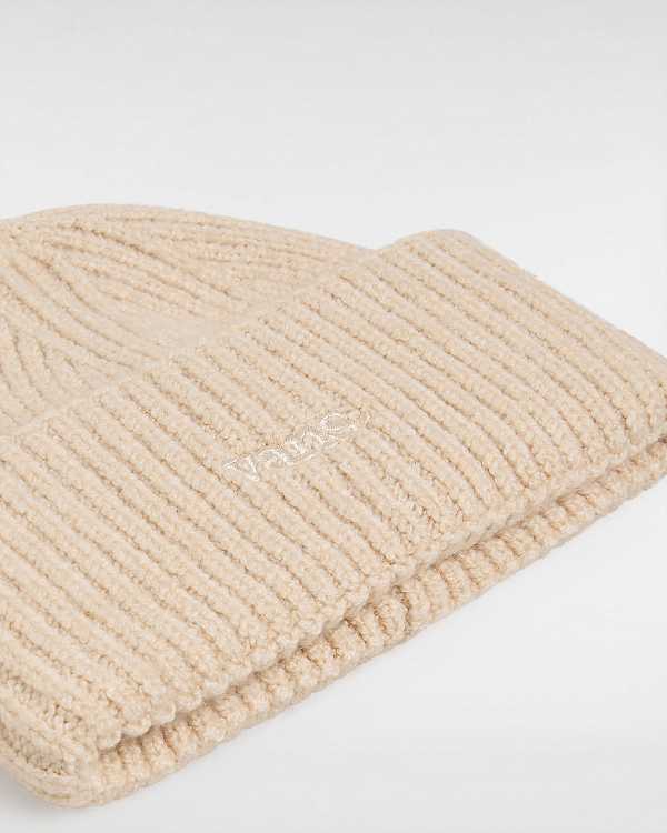 Beige Unisex Vans Densmore Wide Cuff Beanie Canada | VN3064815