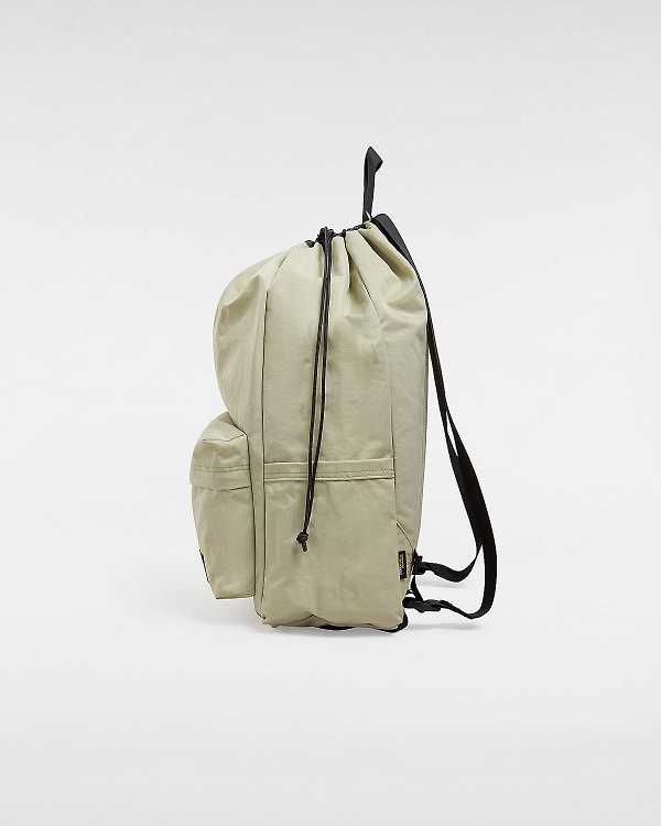 Beige Unisex Vans Old Skool Cinch Backpacks Canada | VN5804219