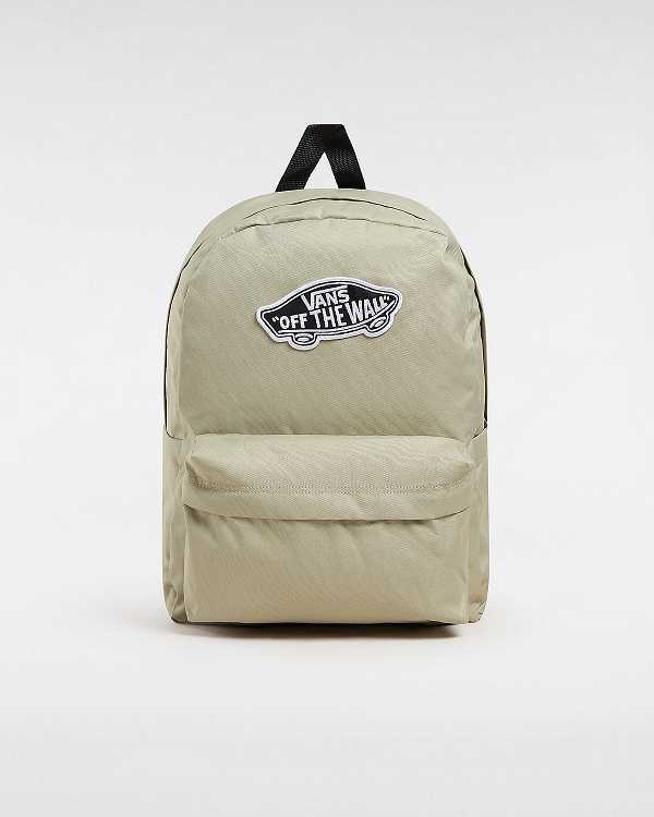Beige Unisex Vans Old Skool Classic Backpacks Canada | VN2741983