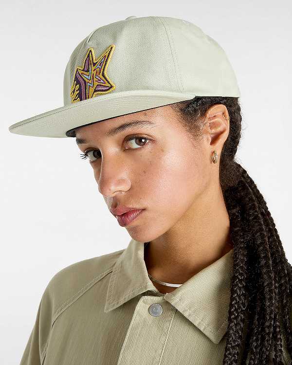 Beige Unisex Vans Skate Star Low Hats Canada | VN7439810