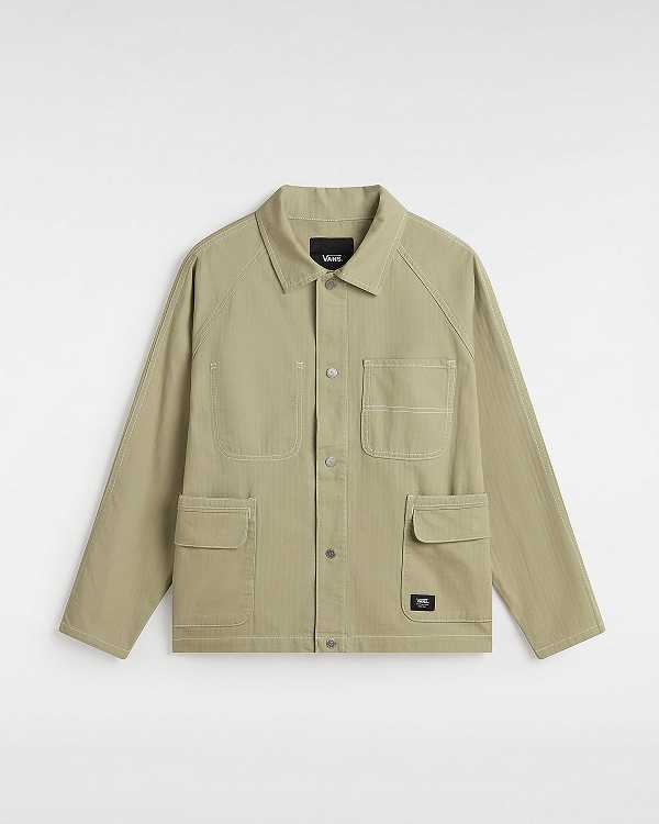 Beige Women Vans Codey Utility Coat Canada | VN6793124
