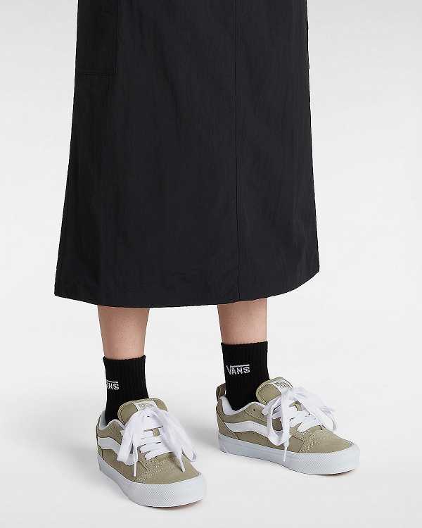 Beige Women Vans Knu Skool Sneakers Canada | VN5230498