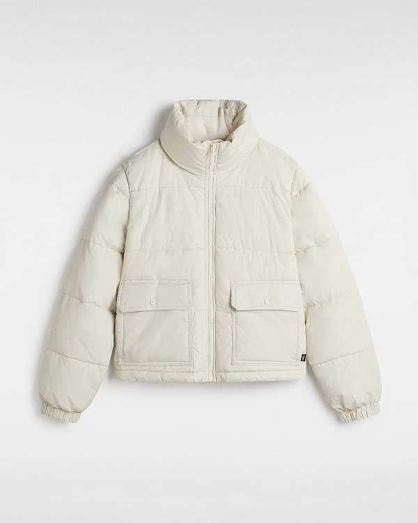 Beige Women Vans MTE Aubrey Primaloft Jacket Canada | VN6150432