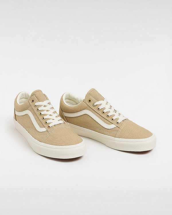 Beige Women Vans Old Skool Sneakers Canada | VN5147062