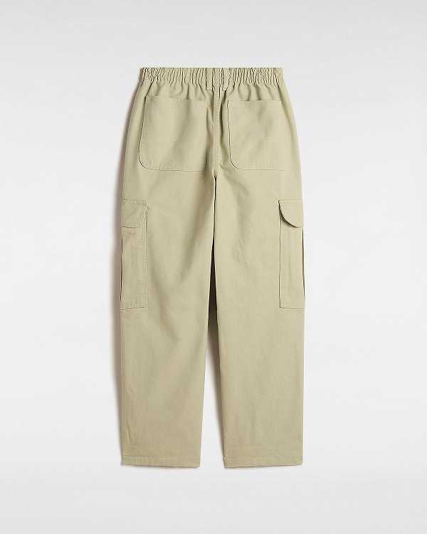 Beige Women Vans Sidewalk Pants Canada | VN7564831