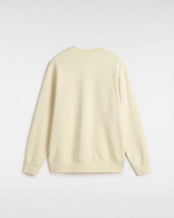 Beige Women Vans Tell a Friend Crew Sweatshirt Canada | VN3409872