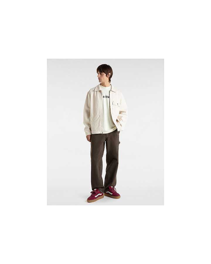 Beige Women Vans Tell a Friend T Shirts Canada | VN1895237