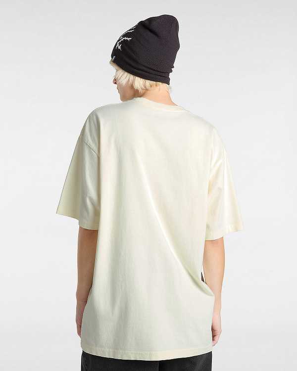 Beige Women Vans Tell a Friend T Shirts Canada | VN1895237