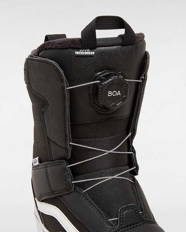 Black Kids' Vans Juvie Linerless MTE (8-14 years) Snowboard Boots Canada | VN5068714