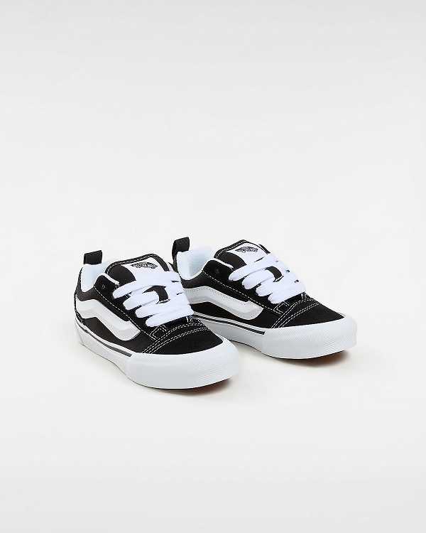 Black Kids' Vans Knu Skool (4-8 Years) Sneakers Canada | VN0872354