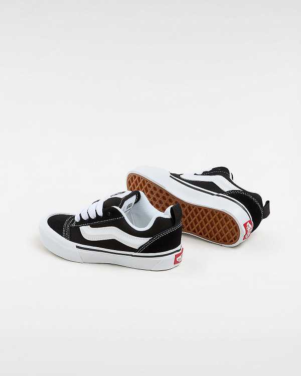 Black Kids' Vans Knu Skool (4-8 Years) Sneakers Canada | VN0872354