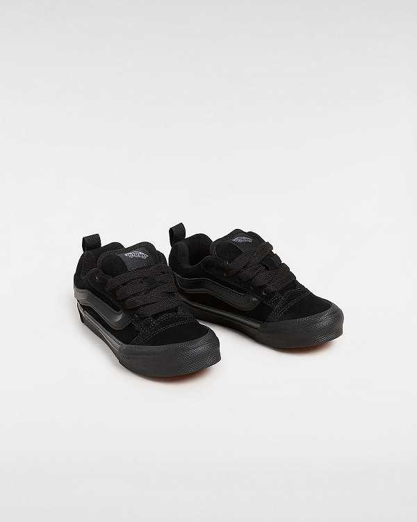 Black Kids' Vans Knu Skool (4-8 Years) Sneakers Canada | VN2987514