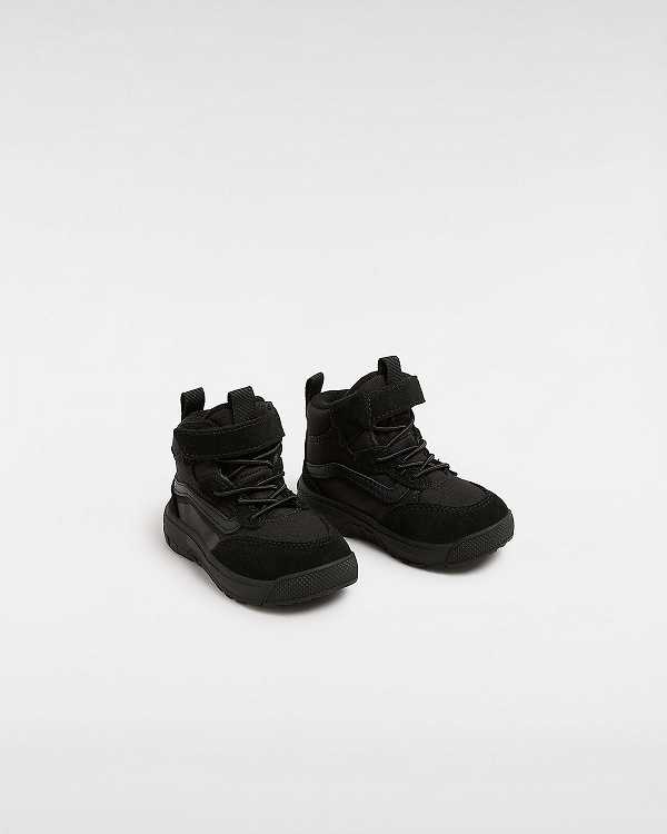 Black Kids' Vans MTE Mini Crest (1-4 Years) Hiking Boots Canada | VN0318425