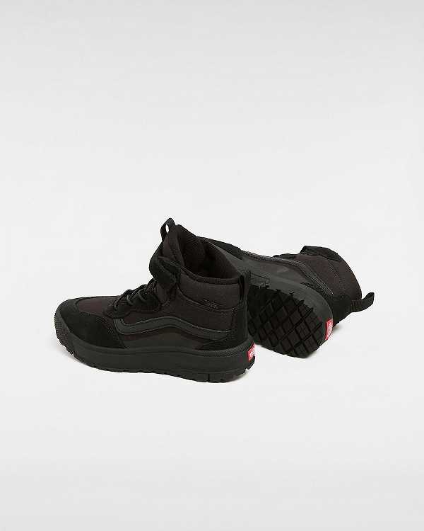 Black Kids' Vans MTE Mini Crest (4-8 Years) Hiking Boots Canada | VN4715926