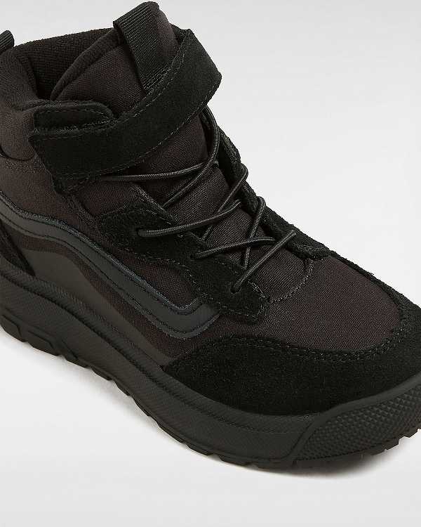 Black Kids' Vans MTE Mini Crest (4-8 Years) Hiking Boots Canada | VN4715926