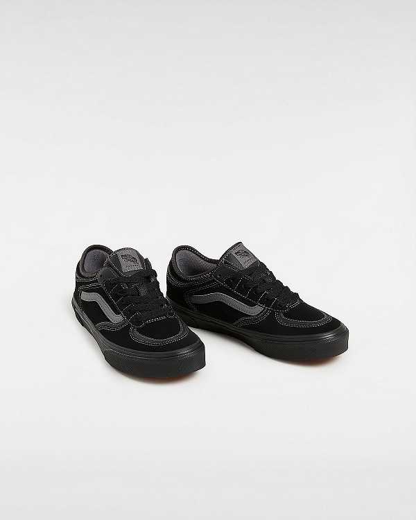 Black Kids' Vans Rowley Classic (8-14 Years) Sneakers Canada | VN7356481
