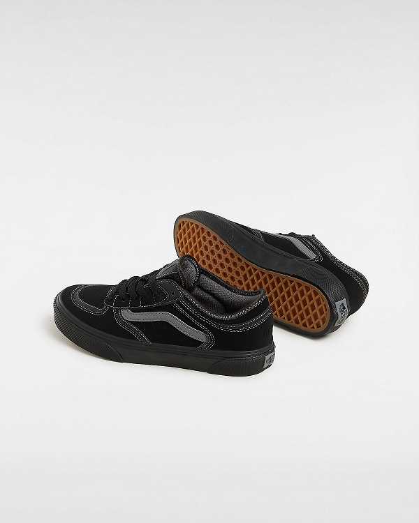 Black Kids' Vans Rowley Classic (8-14 Years) Sneakers Canada | VN7356481