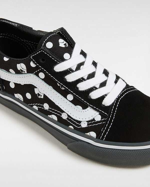 Black Kids' Vans Vans X Papergirl Old Skool (4-8 Years) Sneakers Canada | VN0587962