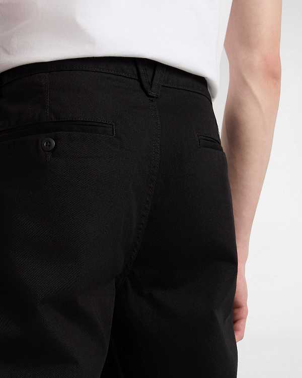 Black Men Vans Authentic Chino Slim Pants Canada | VN6980253