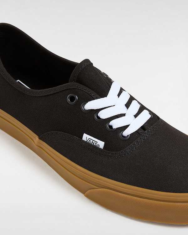 Black Men Vans Authentic Sneakers Canada | VN6175843