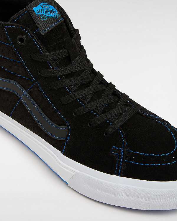 Black Men Vans BMX Sk8-Hi Sneakers Canada | VN0513247