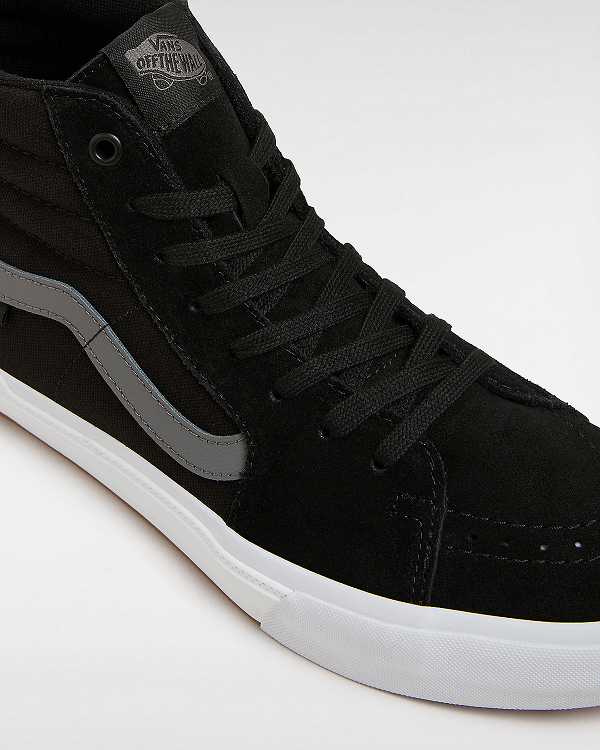 Black Men Vans BMX Sk8-Hi Sneakers Canada | VN8145602