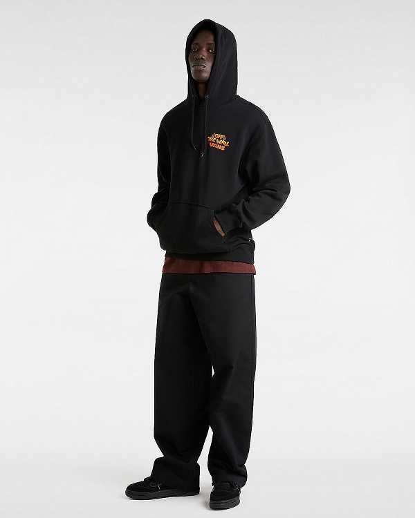 Black Men Vans Bouya Hoodie Canada | VN0846351