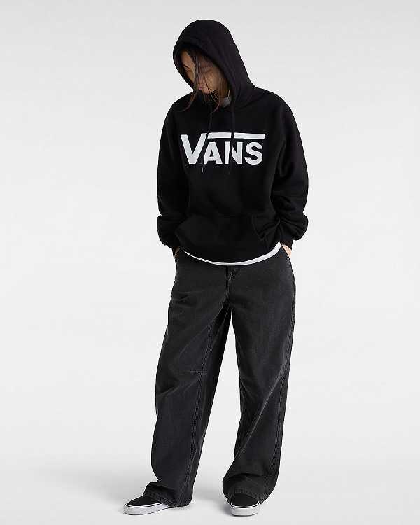 Black Men Vans Classic Pullover Canada | VN4562908