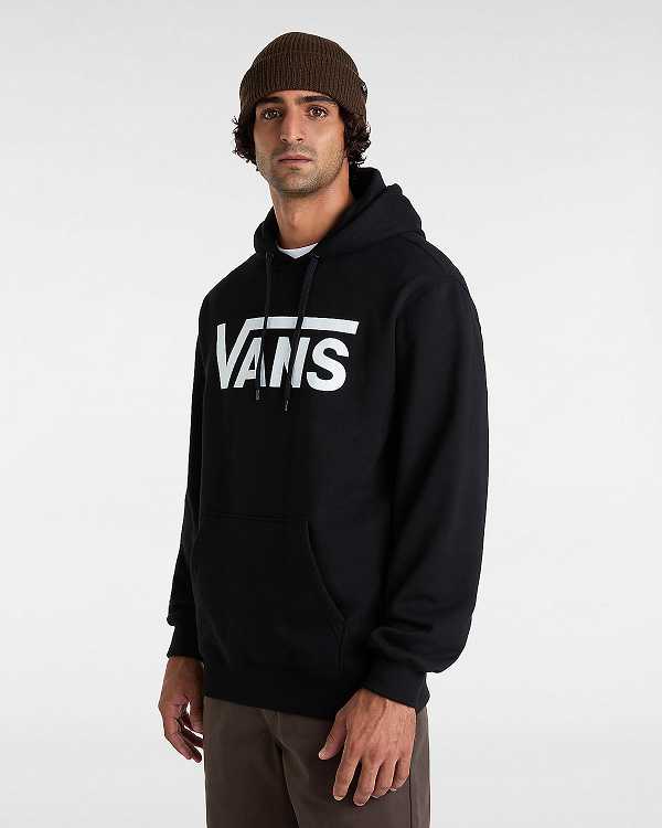 Black Men Vans Classic Pullover Canada | VN4562908