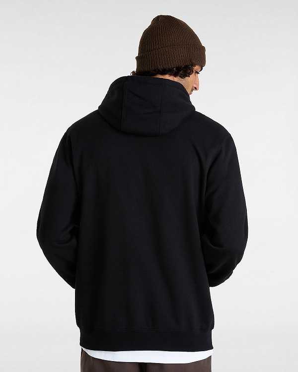 Black Men Vans Classic Pullover Canada | VN4562908
