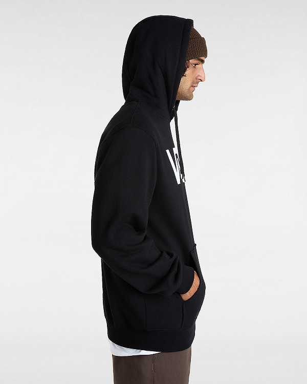 Black Men Vans Classic Pullover Canada | VN4562908