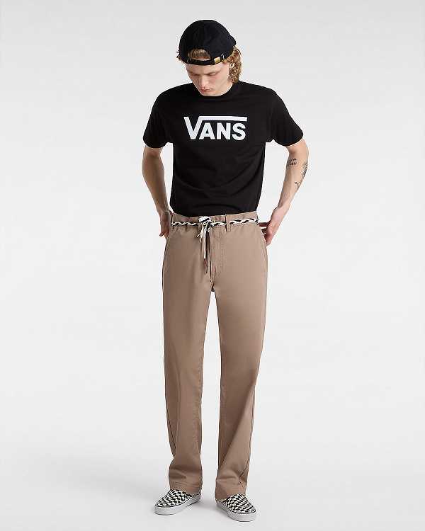Black Men Vans Classic T Shirts Canada | VN8421536